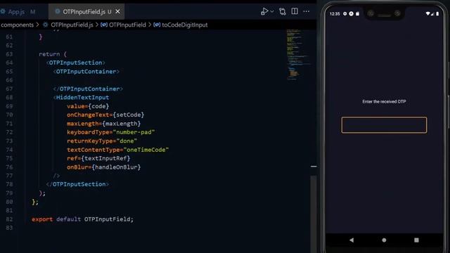Create Split OTP Inputs in React Native with this Trick! смотреть онлайн