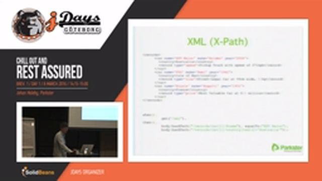 Chill Out and REST Assured. Speaker: Johan Haleby смотреть онлайн