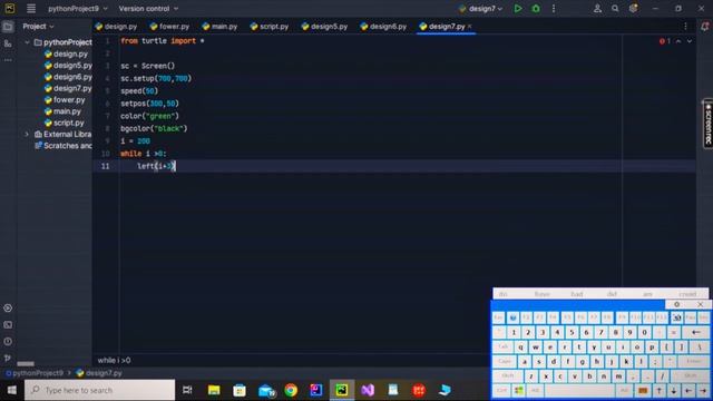 ASMR Programming - Virus Shape using Python - No Talking смотреть онлайн