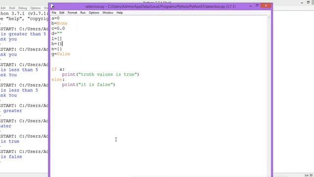 Python Tutorial For Beginners - 20 | Selection Statements (if, if else, if elif else, nested if) смотреть онлайн