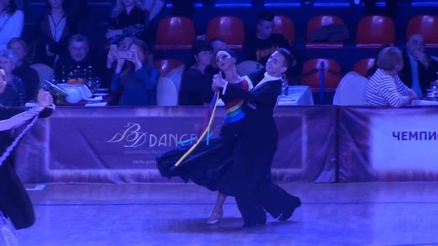 WDSF Youth Standart 1/2 Walts Vladislav Stepanov - Victoria Pak смотреть онлайн