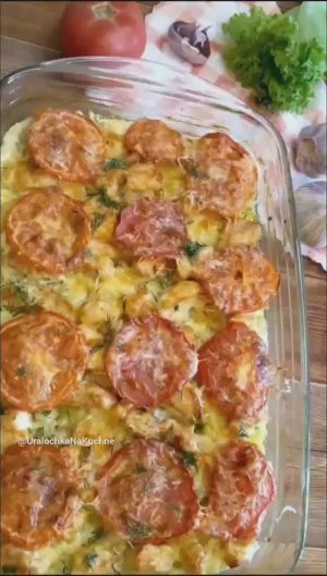 Картошка и куриное филе #shortsvideo #shorts #short