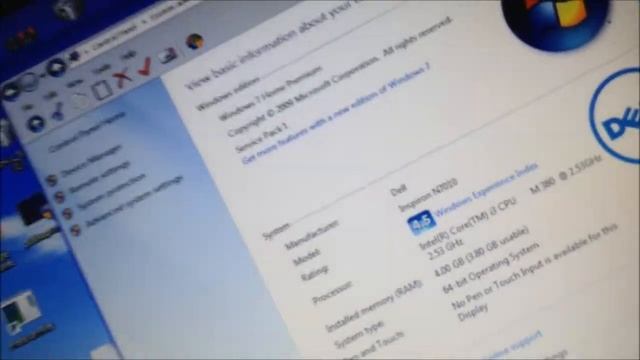 Dell Inspiron N7010 Notebook laptop Review смотреть онлайн