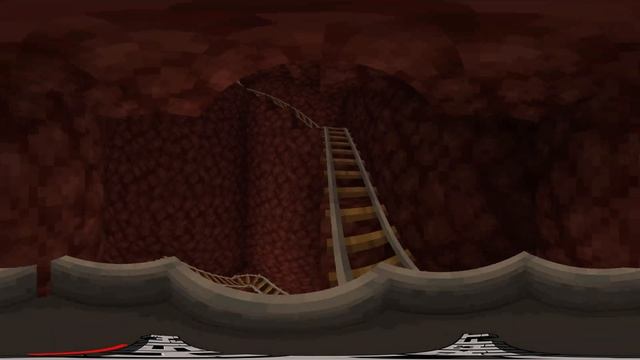 Майнкрафт 360° VR - Американские горки 360 - Огненное подземелье - (4K) 60FPS смотреть онлайн