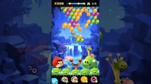 Angry Birds Pop Bubble Shooter - 3 Stars Walkthrough Level 65 [4K 60FPS]
