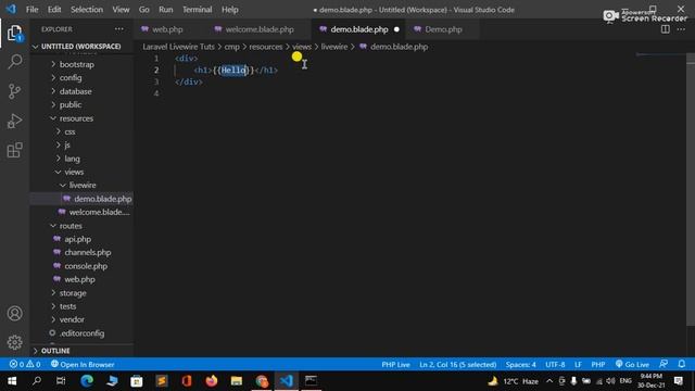 Laravel Livewire Tutorial #7 - How To Use Livewire Properties смотреть онлайн