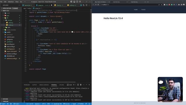 Mutate data using Server Actions in NextJs 13.4 смотреть онлайн