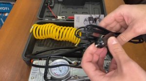 Компрессор автомобильный 85л в кейсе