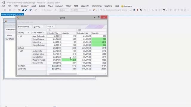 DevExpress WinForms PivotGrid: Excel Inspired Conditional Formatting смотреть онлайн