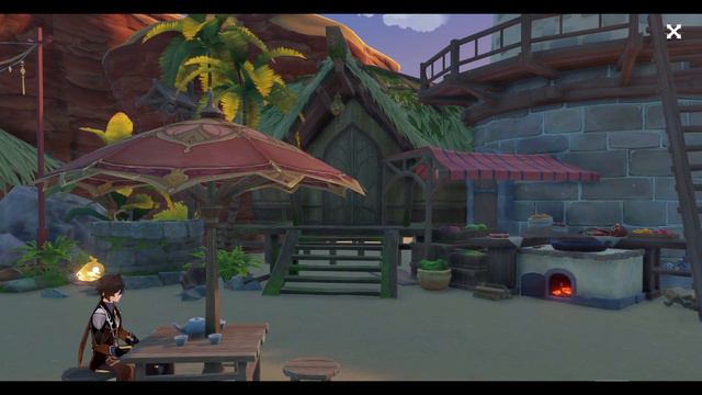 Beach Village // Genshin Impact Serenitea Pot // Replica ID смотреть онлайн