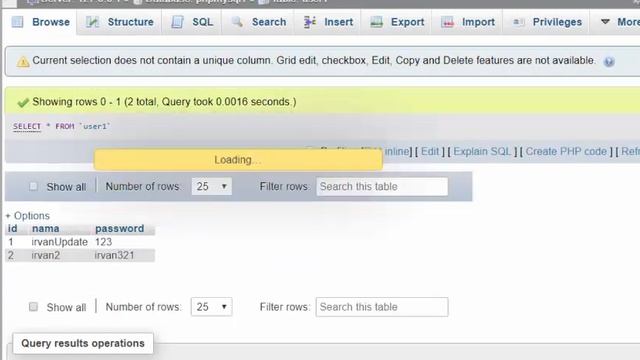 PHP MySql Basic 1 Example CRUD Application in Bahasa Indonesia смотреть онлайн