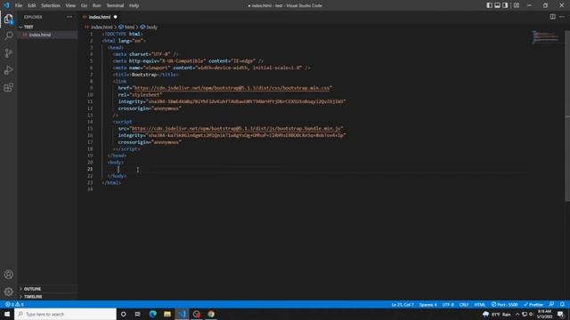 How to use bootstrap using CDN смотреть онлайн