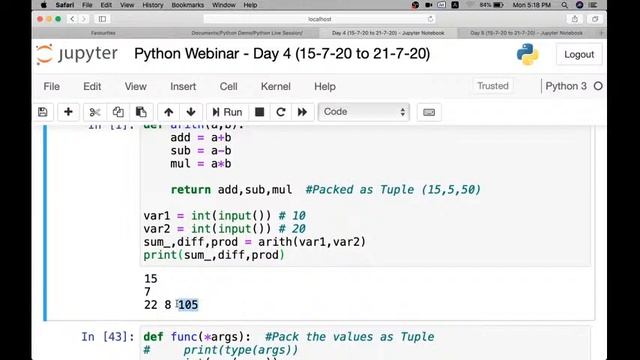 Live | Python Webinar | Python Programming for Beginners - Python Tutorial | Day 5 (15/7/20-21/7/20 смотреть онлайн