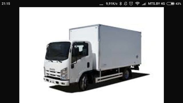 грузовики исузу [ trucks Isuzu ] photo-collage смотреть онлайн