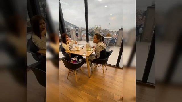 Flower Hotel Tbilisi Georgia breakfast Buffet смотреть онлайн