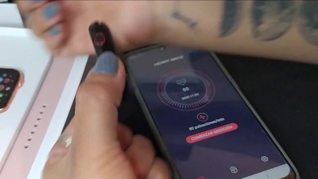 Smart Watch T500 - Review, Unboxing ESPAÑOL como vincularlo, correas y protectores - JANE BOSC смотреть онлайн