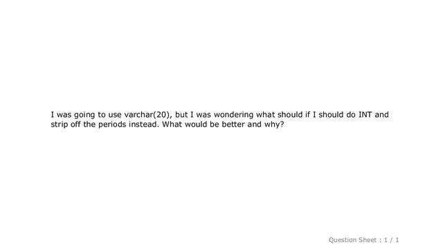 MySQL : What type should I store IP addresses for MySQL? смотреть онлайн