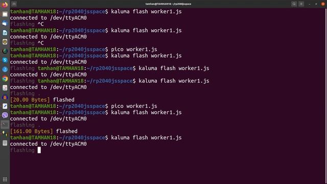 Raspberry Pi Pico JavaScript with Kaluma смотреть онлайн