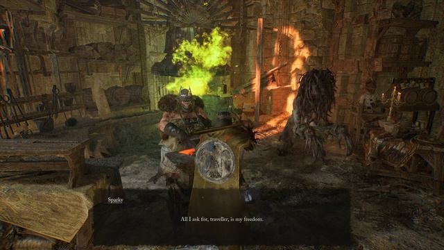 Lords of the Fallen - Skyrest Bridge, Gerlinde asks to give the last crystal tablet смотреть онлайн