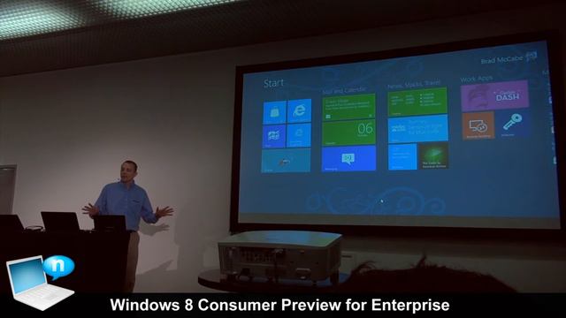 Windows 8 Consumer Preview for Enterprise смотреть онлайн