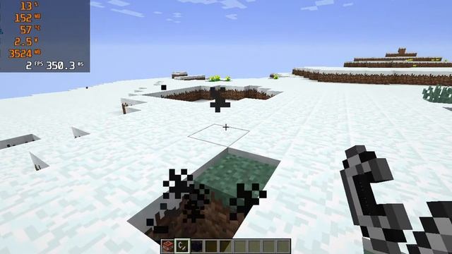 Celeron j1800 @ 2.41GHZ + 4GB RAM teste em Minecraft смотреть онлайн