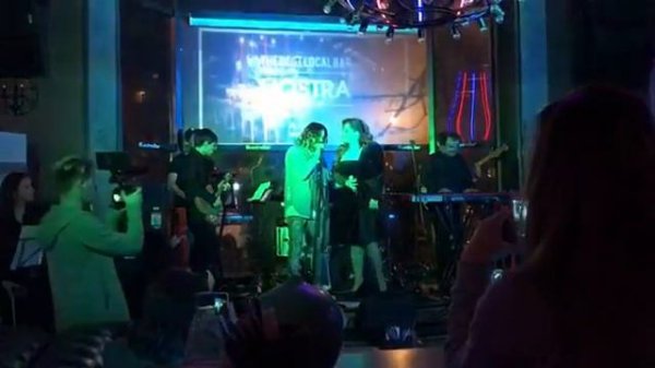 Катя Ковская и Аслан Ахмадов (23.04.2017г. Lustra bar)