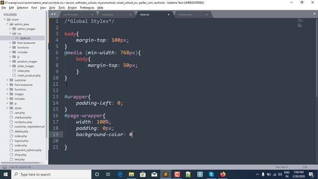 7-Creating Navigation Menu In Admin Panel 4 | Multivendor E-Commerce Website PHP | Section 3 смотреть онлайн