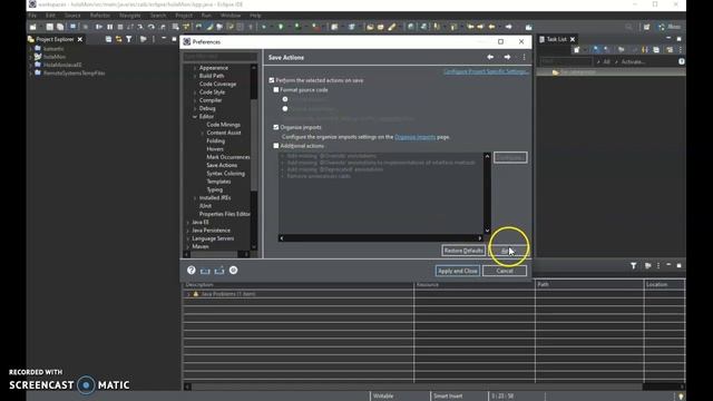 Las opciones de configuración más interesantes en Eclipse para el desarrollador Java смотреть онлайн