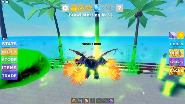 I reached 100,000,000,000 ? Strength in Muscle Legends | Roblox смотреть онлайн