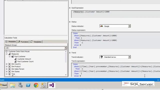 Microsoft SQL Server BI 2019: KPIs смотреть онлайн