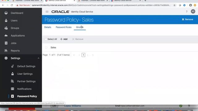 IDCS Group Based Password Policy смотреть онлайн