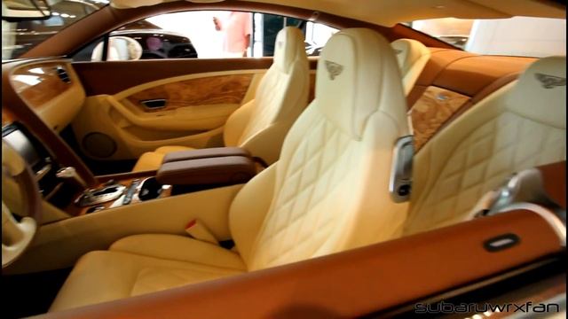 New Bentley Continental GT with Interesting Interior! смотреть онлайн