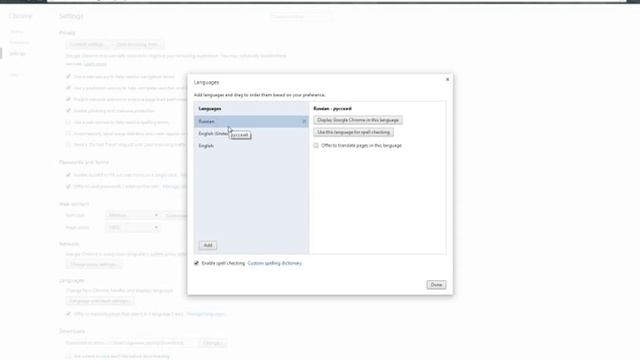 как изменить язык на GOOGLE CHROME смотреть онлайн