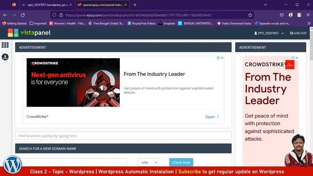 Class - 2 | How to install WordPress using #softaculous in real time server смотреть онлайн