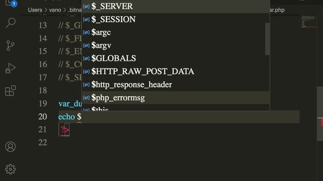 Variable superglobal Server Php#27 смотреть онлайн