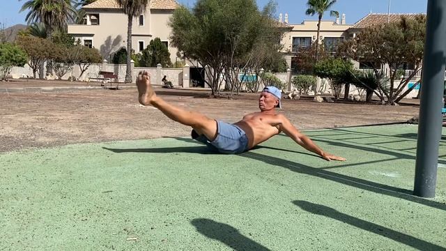 Workout Тренировка « на расслабухе» в Плайа де ла Америкас . Зри в корень. смотреть онлайн
