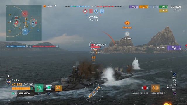 Atlântico Gets the PERFECT Commander | World of Warships: Legends смотреть онлайн