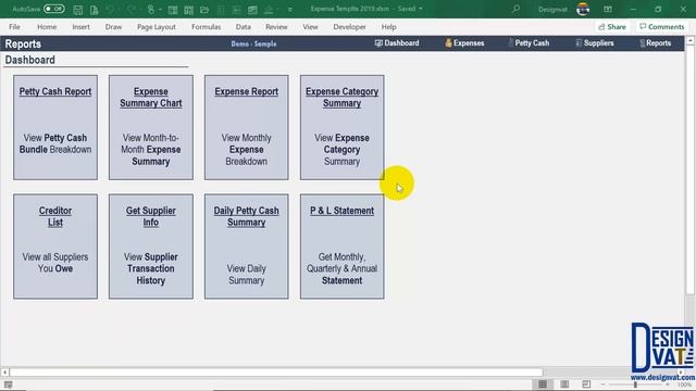 Expense Tracking Spreadsheet [Petty Cash Excel Template] смотреть онлайн