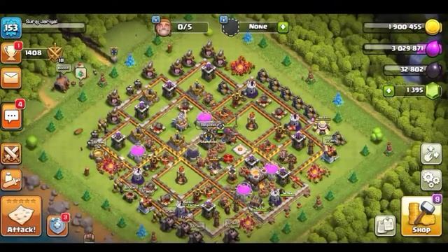 MY CLASH OF CLAN ID || COC|| coc supercell || outsoul gamer || смотреть онлайн