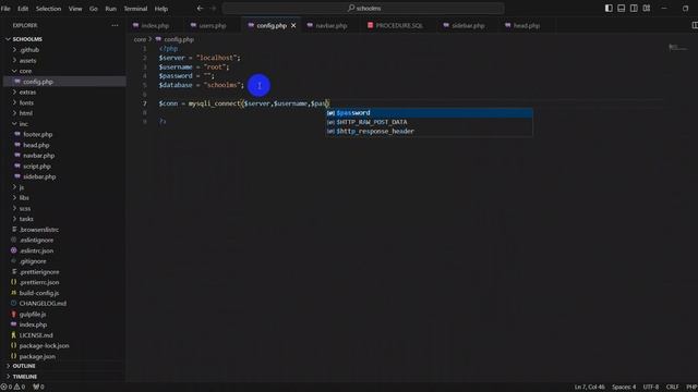 Creating an User Table with its procedure for School Management System using MySQL and PHP 01 смотреть онлайн
