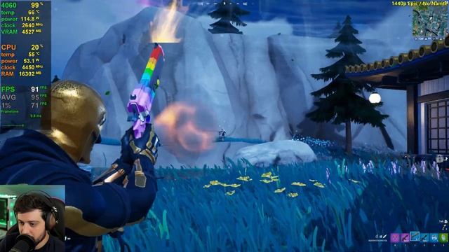 RTX 4060 8GB - Fortnite Chapter 4 смотреть онлайн