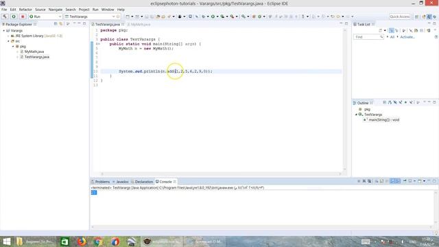 Java SE From Beginner To Professional 018 Varargs смотреть онлайн