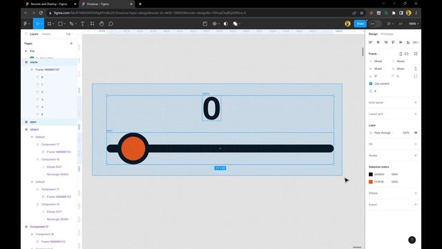 How to create a Slider Prototype in Figma смотреть онлайн