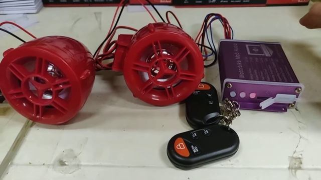 motorcycle alarm system MP3 player MT138 BT смотреть онлайн