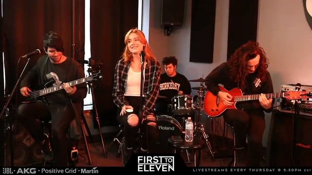 First To Eleven- Let It Be- The Beatles Acoustic Cover (livestream) смотреть онлайн