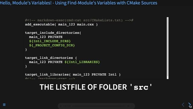 Hello, Module's Variables! Using Find-Module's Variables with CMake Sources "basic_123" смотреть онлайн