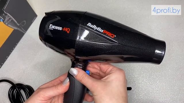 Фен Babyliss Pro EXCESS-HQ ionic 2600W BAB6990IE - Обзор, распаковка (4profi.by) смотреть онлайн