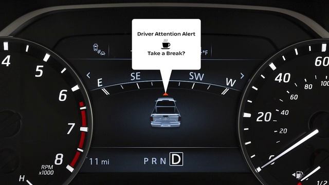 2024 Nissan TITAN - Intelligent Driver Alertness (I-DA) смотреть онлайн