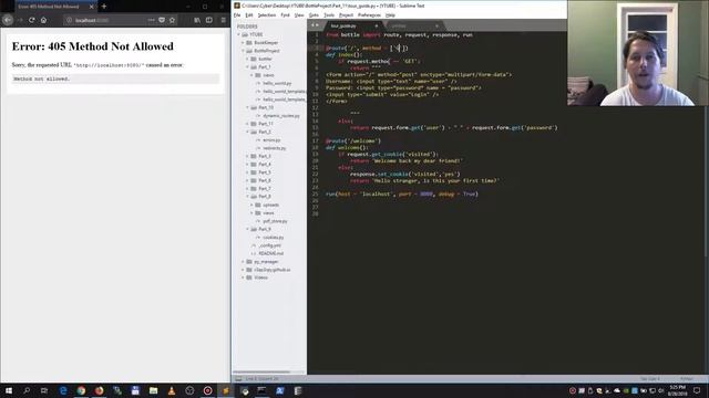 Python - Bottle - Part 11 смотреть онлайн