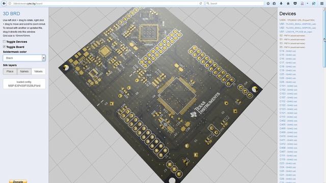 Eagle 3D PCB Viewer online смотреть онлайн
